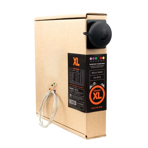 Encordoamento Para Guitarra 10-46 (Pack com 25) D'Addario XL Nickel EXL110-B25