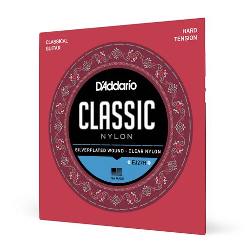 Encordoamento Para Violão Nylon D'Addario Classic Student EJ27H