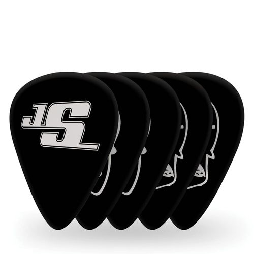Palheta Para Instrumentos .70mm Média Preta (10 Unidades) D'Addario Joe Satriani Signature 1CBK4-10JS