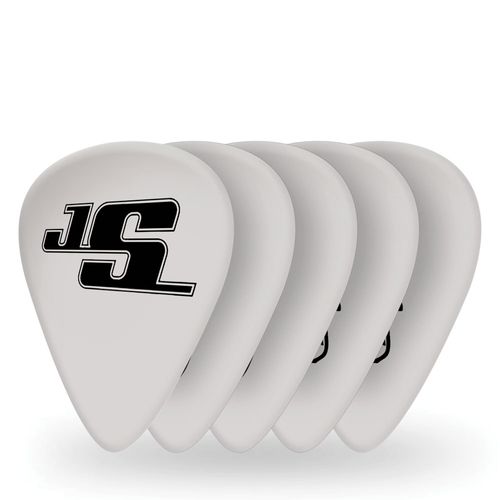 Palheta Para Instrumentos .50mm Leve Branca (10 Unidades) D'Addario Joe Satriani Signature 1CWH2-10JS