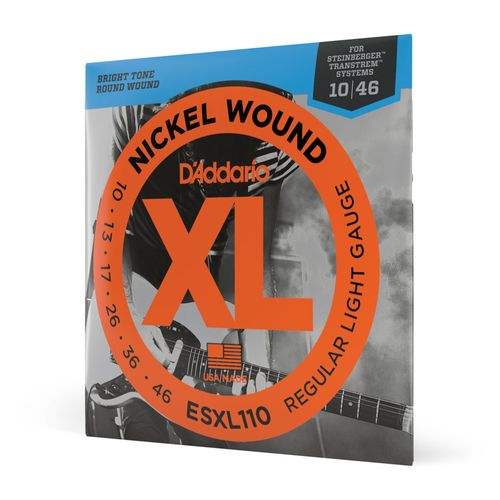 Encordoamento Para Guitarra 10-46 D'Addario XL Nickel ESXL110