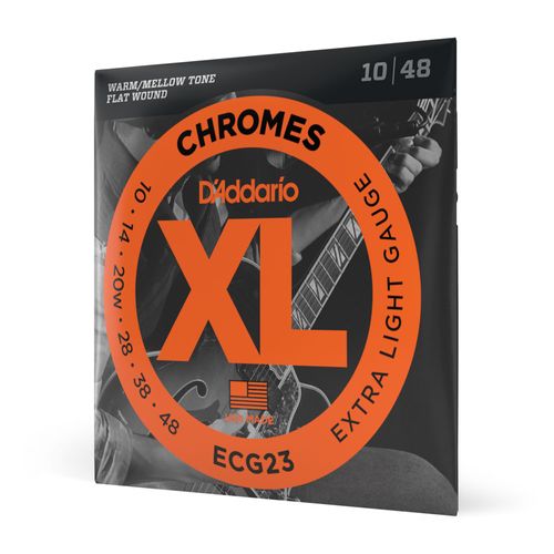 Encordoamento Para Guitarra 10-48 D'Addario XL Chromes ECG23