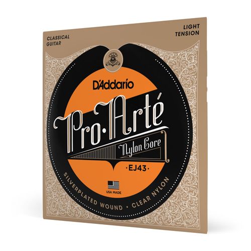 Encordoamento Para Violão Nylon D'Addario Pro-Arté Nylon Core EJ43