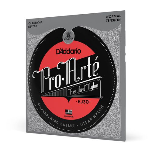 Encordoamento Para Violão Nylon D'Addario Pro-Arté Rectified Nylon EJ30