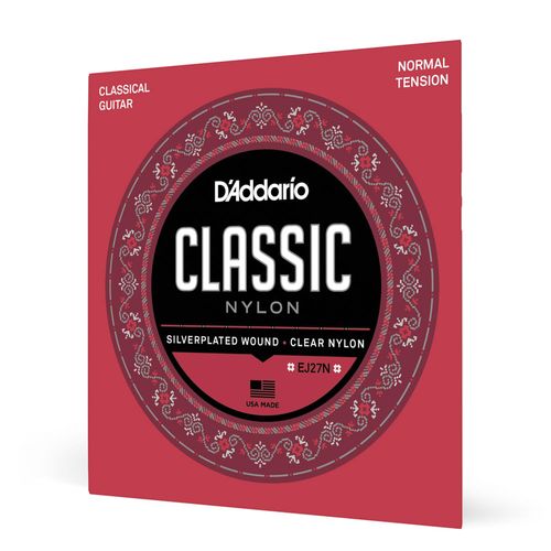 Encordoamento Para Violão Nylon D'Addario Classic Nylon EJ27N