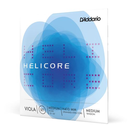 Encordoamento Para Viola De Arco Tensão Média Escala Média D'Addario Helicore H410 MM
