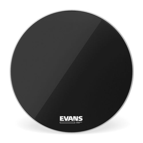 Pele Para Bumbo Evans Resonant Black