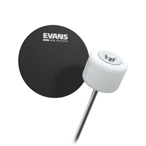 Pad Protetor Para Pele De Bumbo Pedal Simples (2 Unidades) Evans EQ PATCH EQPB1