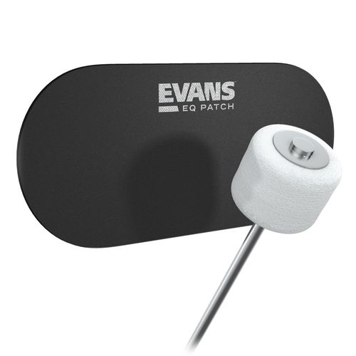 Pad Protetor Para Pele De Bumbo Pedal Duplo (2 Unidades) Evans EQ PATCH EQPB2