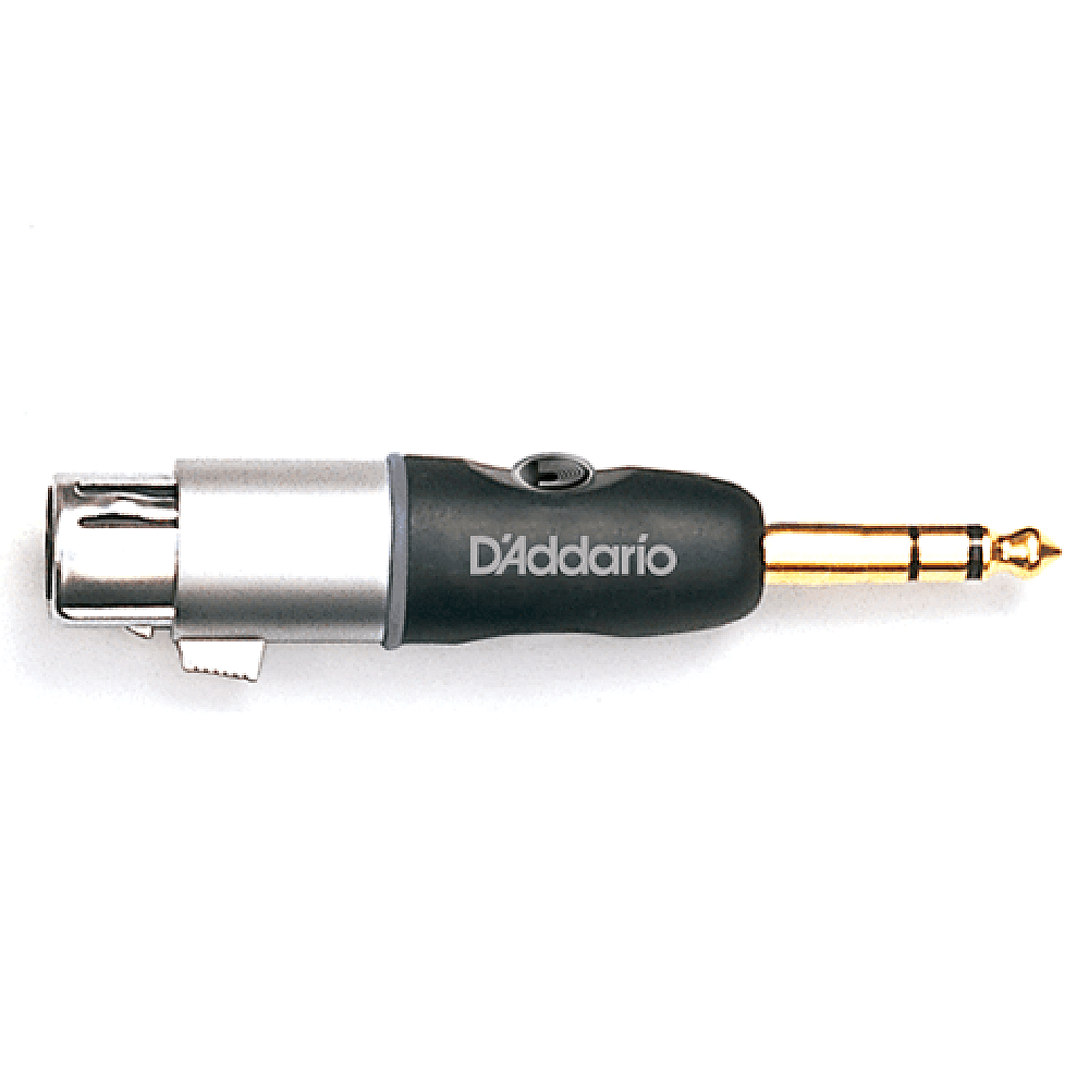 Adaptador P10 Macho Para XLR Fêmea D'Addario Custom PWP047AA Loja D