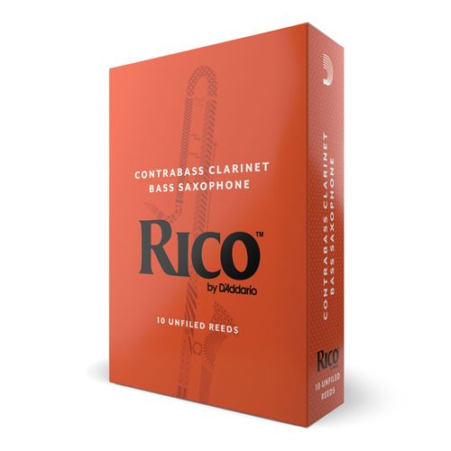 Palheta Clarineta Contrabaixo D'Addario Rico