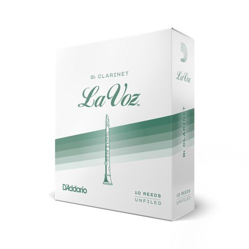 Palheta Clarineta Bb D'Addario La Voz