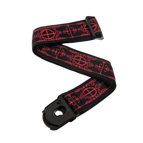 Correia Para Guitarra Tecido Voodoo Com Trava D'Addario Planet Lock 50PLA12