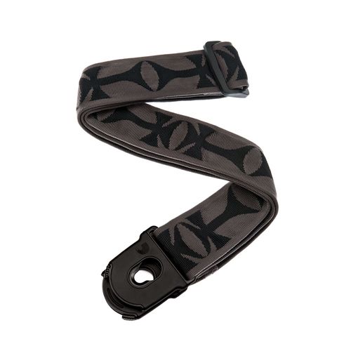 Correia Para Instrumentos Tecido Crucifixos Com Trava D'Addario Planet Lock 50PLF03