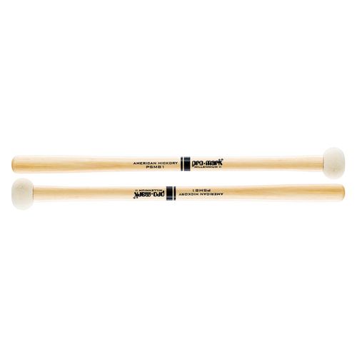 Baqueta Para Bumbo Marcial Feltro 1 3/8 ProMark American Hickory PSMB1