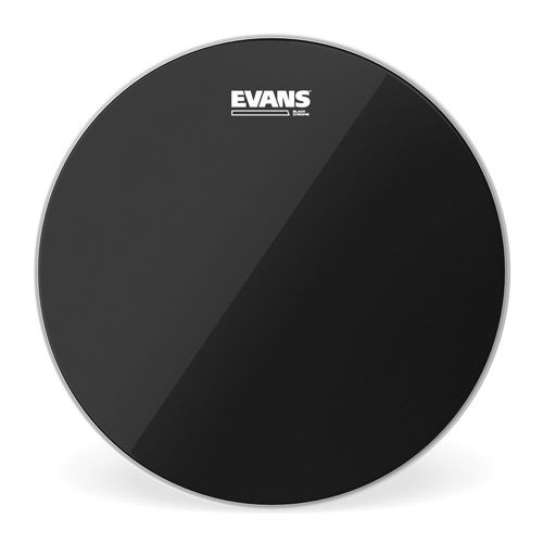 Pele Para Caixa e Surdo Evans Black Chrome