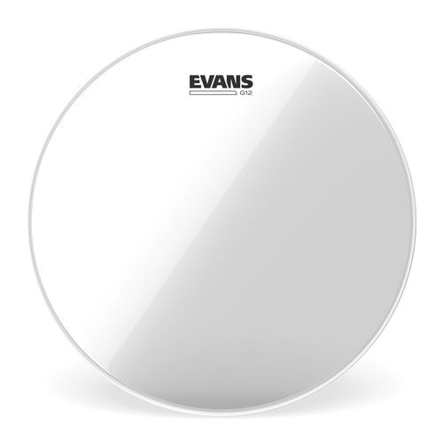 Pele Para Caixa e Surdo Evans G12 Transparente