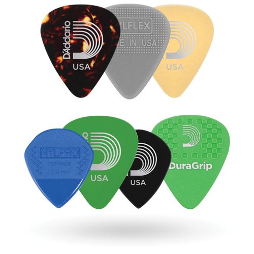 Palheta Para Instrumentos Sortidas .70mm Média (7 Unidades) D'Addario 1XVP4-5