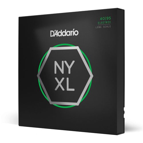 Encordoamento Para Baixo 4 Cordas 40-95 Escala Longa D'Addario NYXL4095