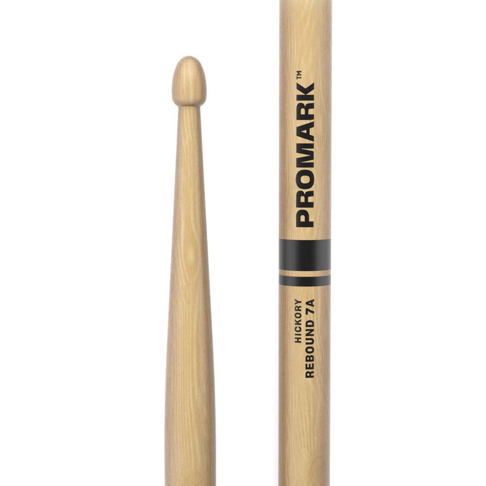 Baqueta Rebound (Rebote) 7A Ponta Madeira Acorn (Par) ProMark American Hickory RBH535AW