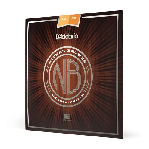 Encordoamento Para Violão Aço 12-56 D'Addario Nickel Bronze NB1256