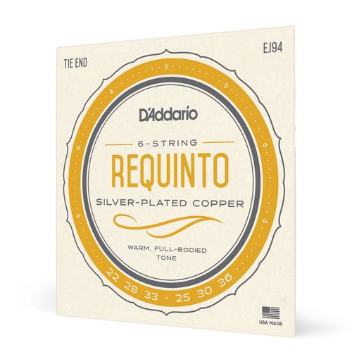 Encordoamento Para Requinto Laço D'Addario Silver Plated Copper EJ94