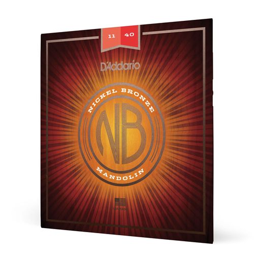 Encordoamento Para Bandolim 11-40 D'Addario Nickel Bronze NBM1140