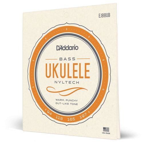 Encordoamento Para Ukulele Baixo D'Addario Nyltech EJ88UB