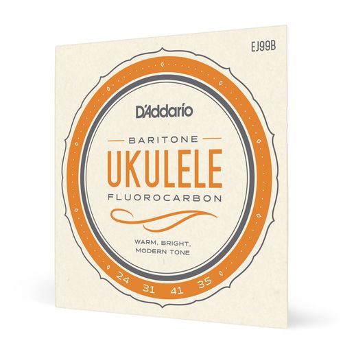 Encordoamento Para Ukulele Barítono D'Addario Pro-Arté Carbon EJ99B