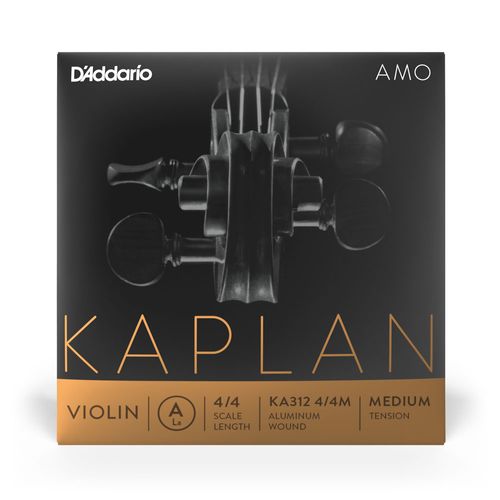 Corda Avulsa Para Violino LÁ Tensão Média D'Addario Kaplan Amo KA312 4/4M