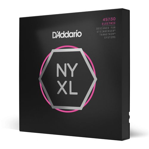 Encordoamento Para Baixo 5 Cordas 45-130 Escala Longa Double Ball End D'Addario NYXLS45130