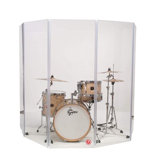 Aquário Acústico Para Bateria Em Acrílico Gibraltar GDS-5