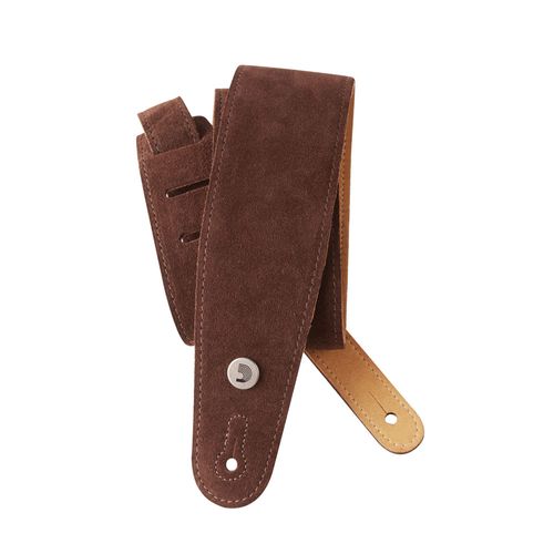 Correia Para Instrumentos Couro Camurça D'Addario Suede 25SS
