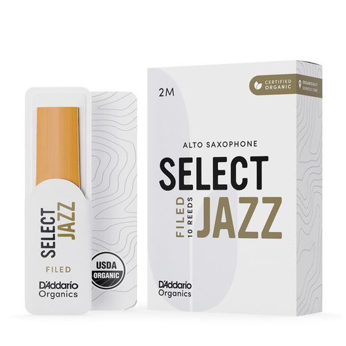 Palheta Saxofone Alto D'Addario Organic Select Jazz
