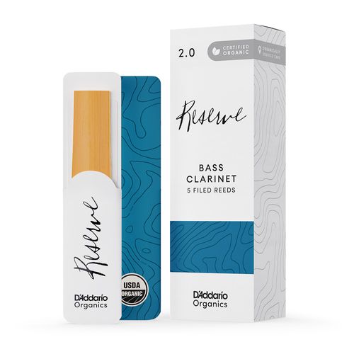Palheta Clarone 2.0 Filed (5 Unidades) DAddario Organic Reserve ODER0520