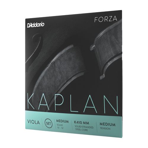 Encordoamento Para Viola De Arco Tensão Média Escala Média DAddario Kaplan Forza K410 MM