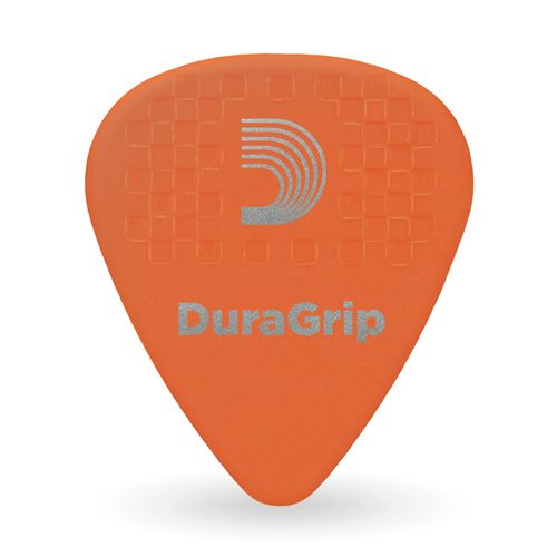 Palheta Delrin .60mm Leve Laranja (10 Unidades) DAddario Duragrip 7DOR2-10