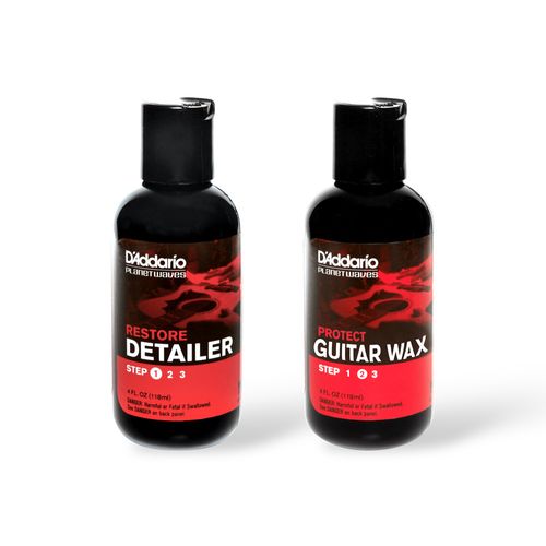 Kit Polidor Creme Restore D'Addario  + Cera Liquida Protetora De Carnauba D'Addario