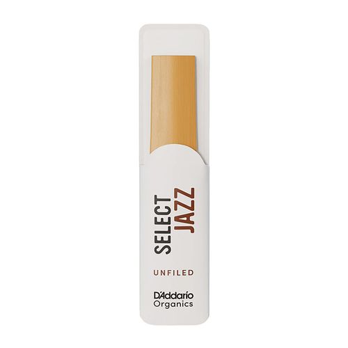 Palheta Saxofone Tenor 2H Unfiled (Unidade) DAddario Organic Select Jazz 25/ORRS01TSX2H-B25